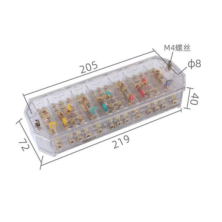 三相四线电能计量联合接线盒