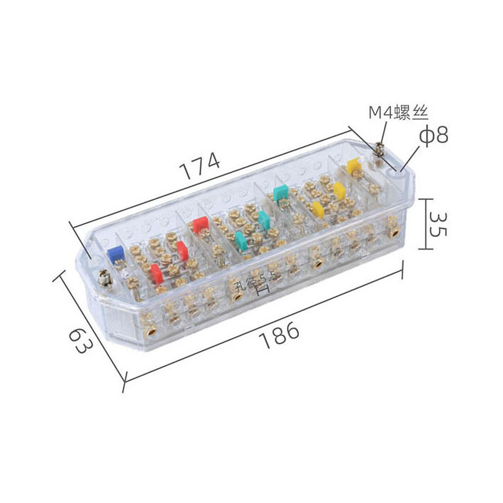 三相四线电能计量联合接线盒
